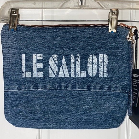 One Teaspoon Denim Clutch/ Wristlet! - Picture 2 of 7